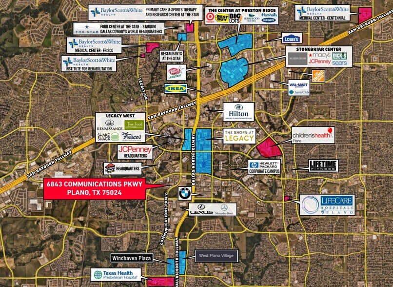 More Photos Of 6835 Communications Pky, Plano Medical For Sale