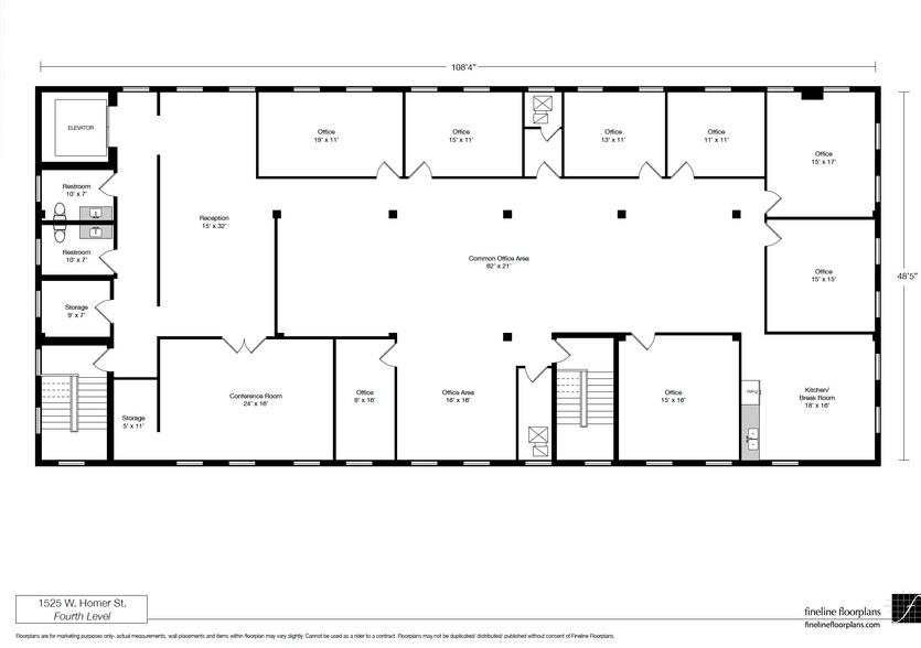 More Photos Of 1525 W Homer St, Chicago Loft Creative Space For Lease