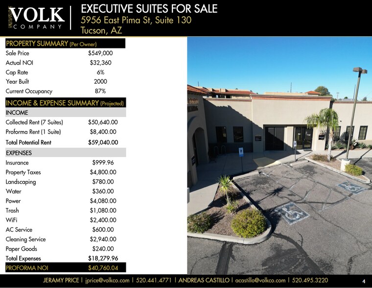 More Photos Of 5956 E Pima St, Tucson Medical For Sale