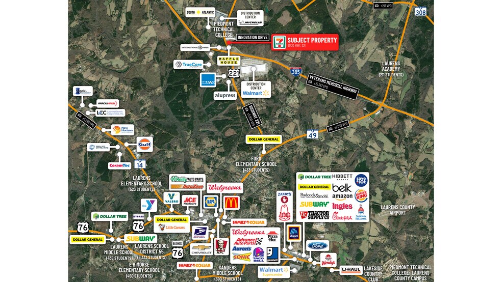 More Photos Of 21420 Hwy 221, Laurens Convenience Store For Sale