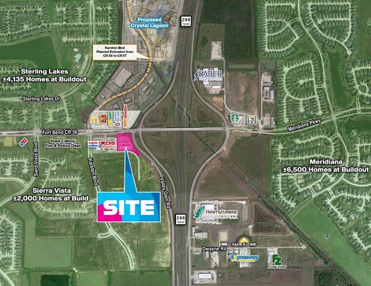 More Photos Of 3244 Meridiana Pky, Rosharon Storefront For Sale