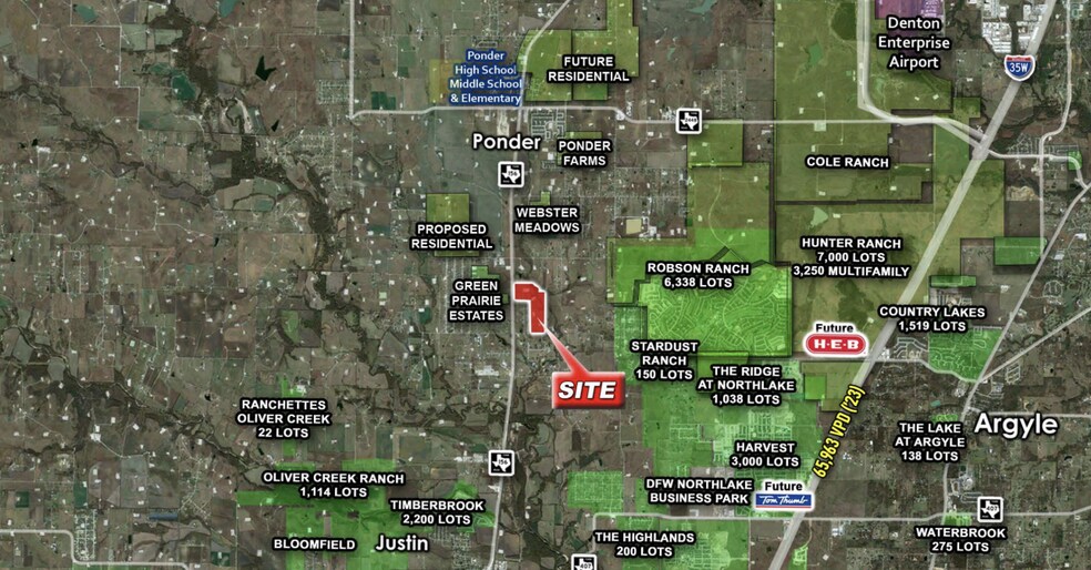 More Photos Of Eakin Cemetery Road Rd, Justin Land For Sale