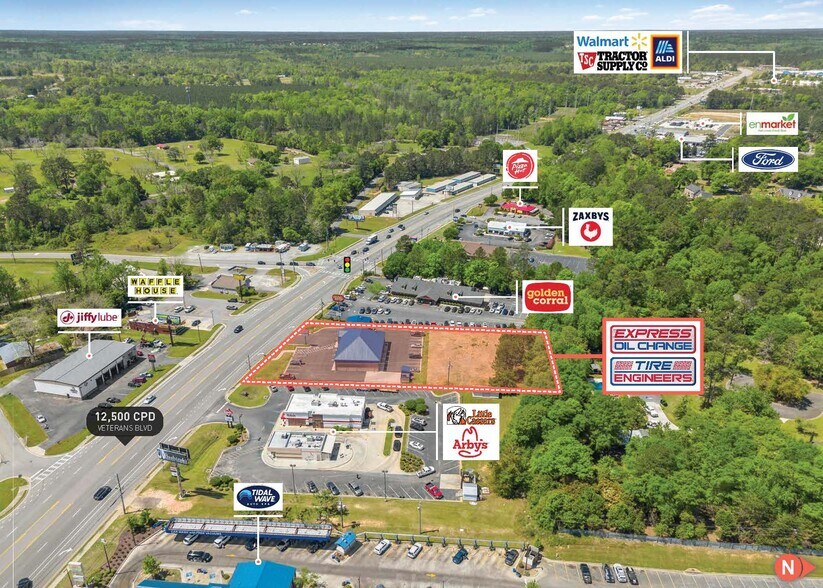 More Photos Of 2111 Veterans Blvd, Dublin General Retail For Sale