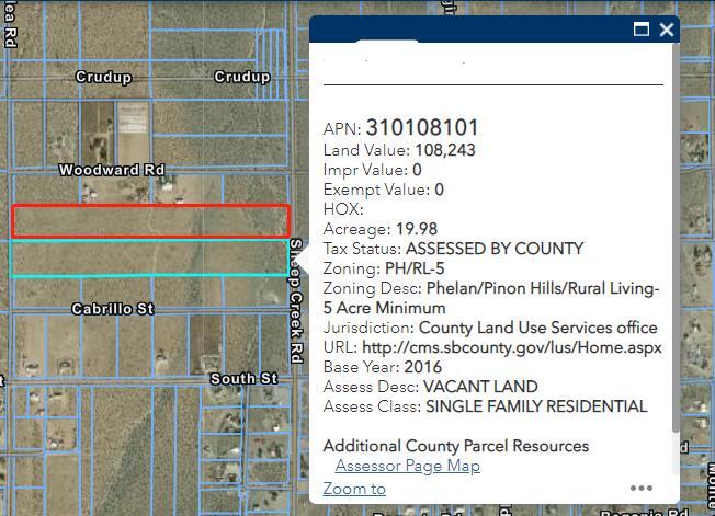 More Photos Of 0 Sheep Creek Rd, Adelanto Land For Sale