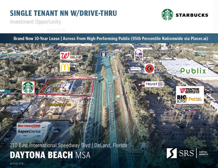 Primary Photo Of 210 E International Speedway Blvd, Deland Restaurant For Sale