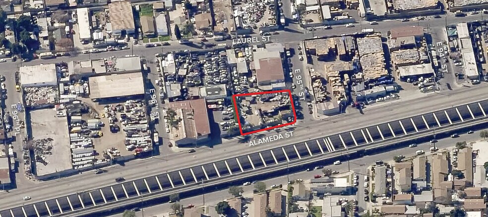 Primary Photo Of 9523 Alameda St, Los Angeles Land For Lease