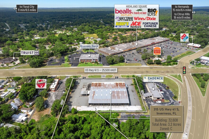 More Photos Of 315 S Us-41, Inverness Freestanding For Sale