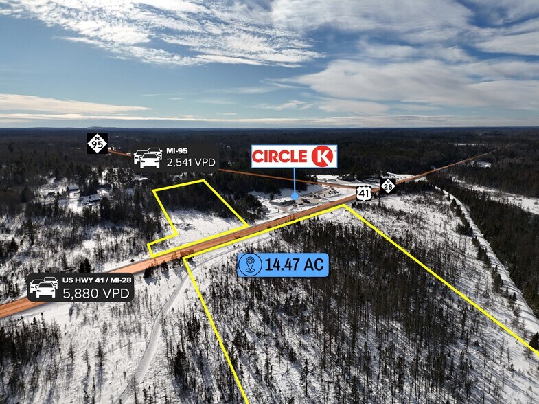 More Photos Of adj. to 13205 U.S. 41, Champion Land For Sale