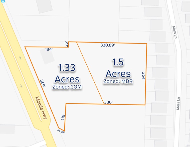 More Photos Of 6222 Mobile Hwy, Pensacola Land For Sale