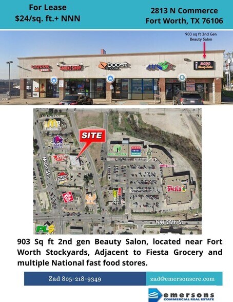More Photos Of 2813 N Commerce St, Fort Worth Storefront Retail Office For Sale