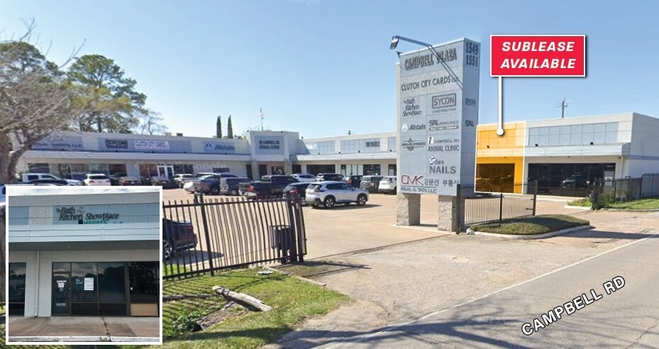 Primary Photo Of 1549-1551 Campbell Rd, Houston Freestanding For Lease