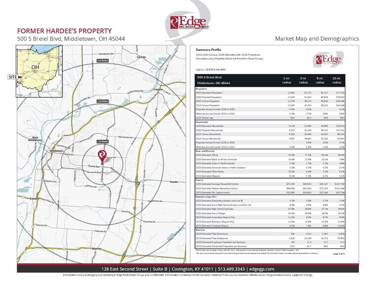 More Photos Of 500 S Breiel Blvd, Middletown Fast Food For Lease