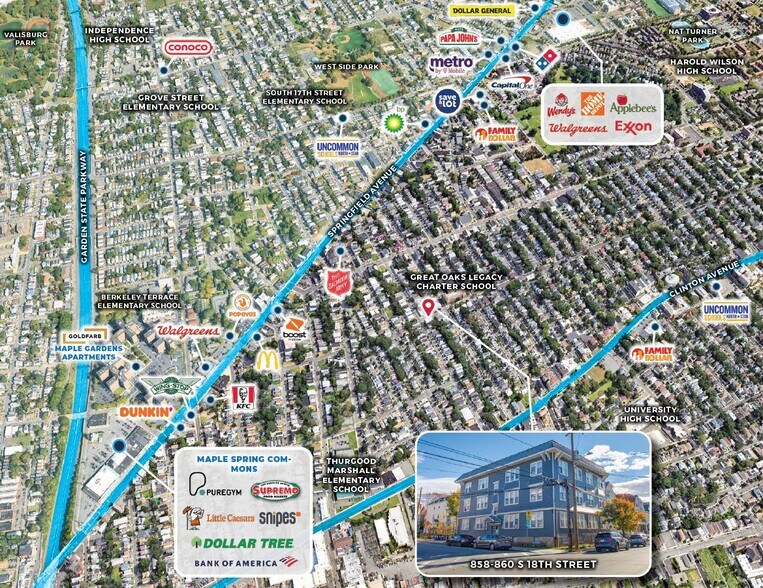 More Photos Of 858-860 S 18th St, Newark Apartments For Sale