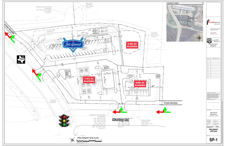 Primary Photo Of 3301 W FM 720, Oak Point Land For Lease