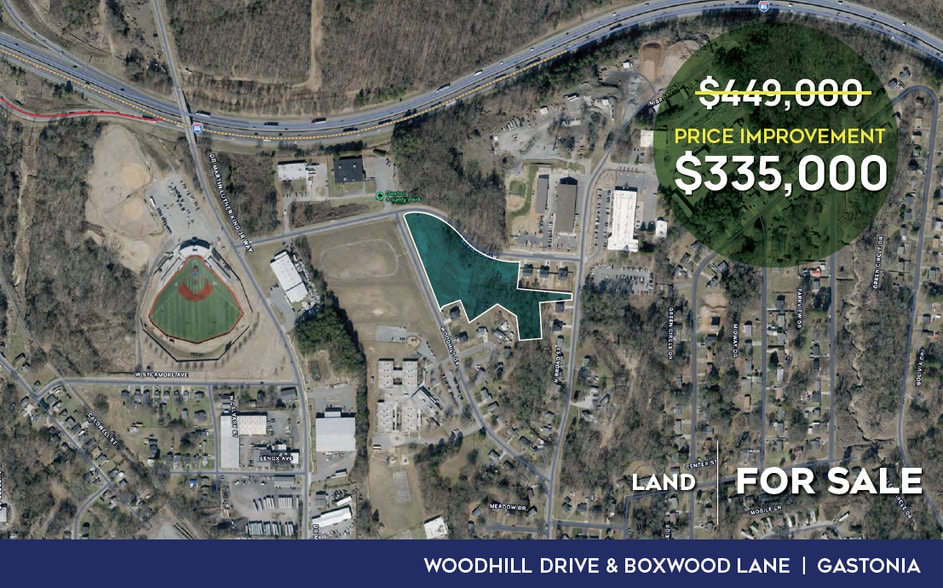 Primary Photo Of Woodhill Dr & Boxwood Ln, Gastonia Land For Sale