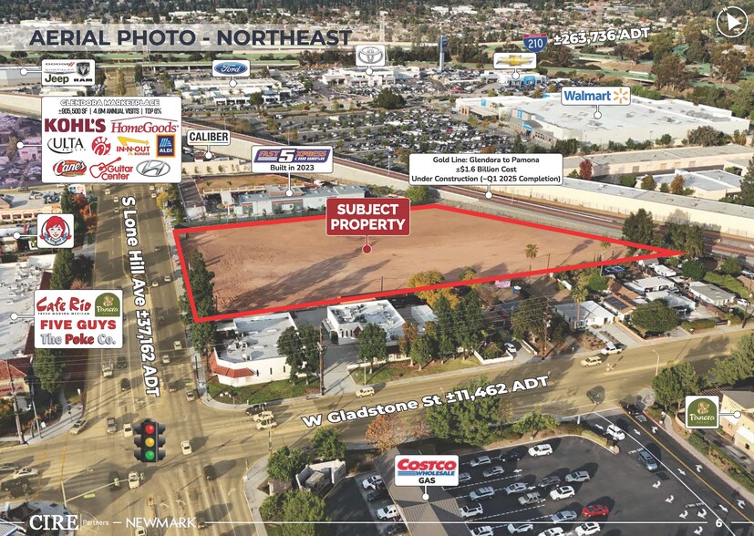 More Photos Of 1332 S Lone Hill Ave, Glendora Land For Lease