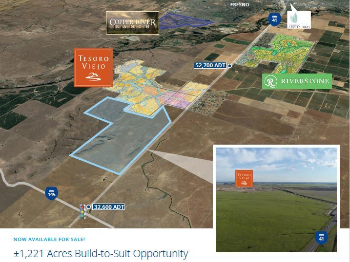 Primary Photo Of Highway 41 and 145, Madera Land For Sale