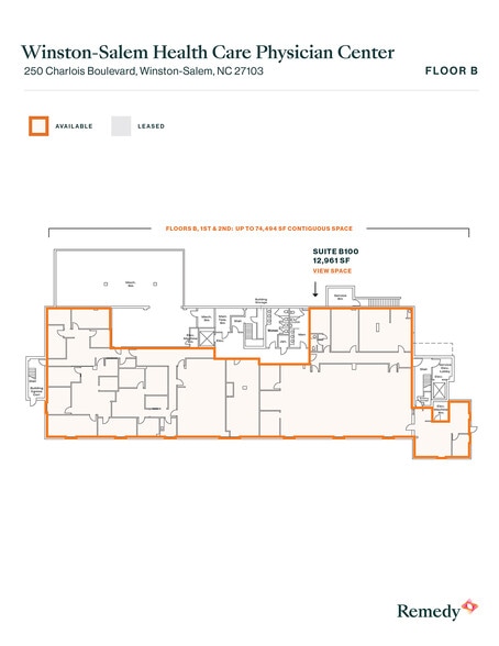 More Photos Of 240-250 Charlois Blvd, Winston-Salem Medical For Lease