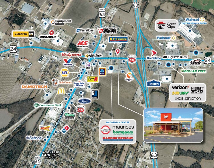 More Photos Of 535 E Highway 24, Moberly Restaurant For Sale