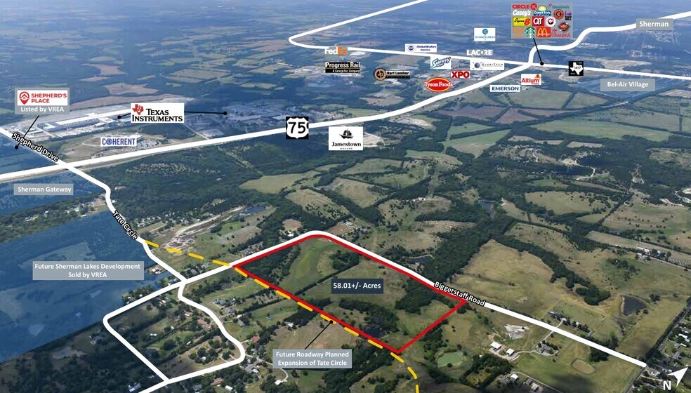 Primary Photo Of 594 Biggerstaff Rd, Sherman Land For Sale
