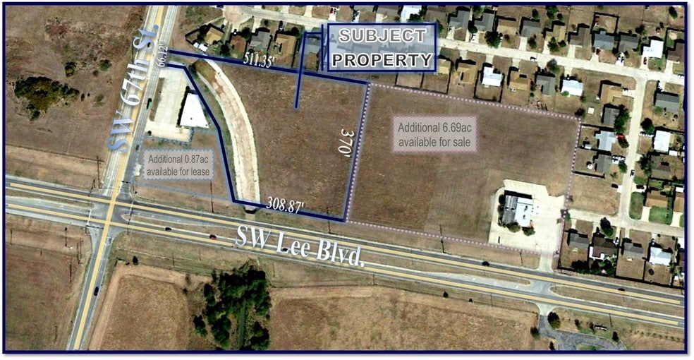 Primary Photo Of 6500 SW Lee Blvd, Lawton Land For Sale