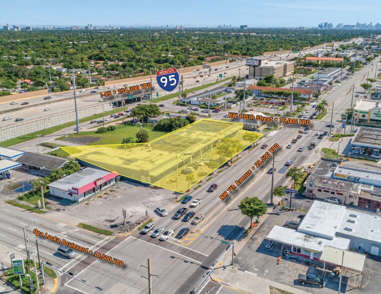More Photos Of 13621-13641 NW 7th Ave, Miami Storefront For Lease
