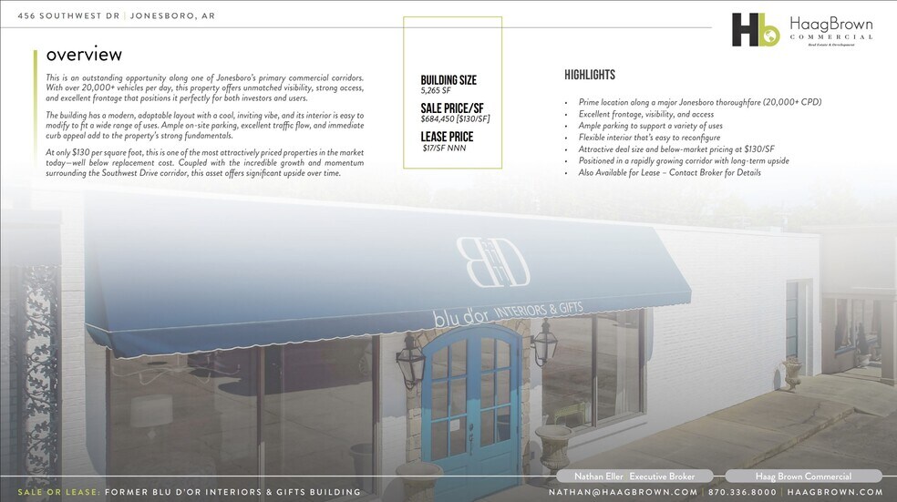 More Photos Of 456 Southwest Dr, Jonesboro General Retail For Lease