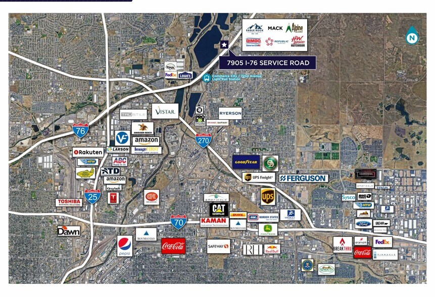 More Photos Of 7905 I-76 Service Rd, Commerce City Warehouse For Lease
