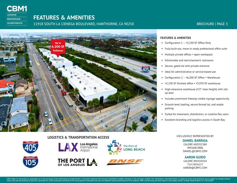 More Photos Of 11934-11954 S La Cienega Blvd, Hawthorne Showroom For Lease