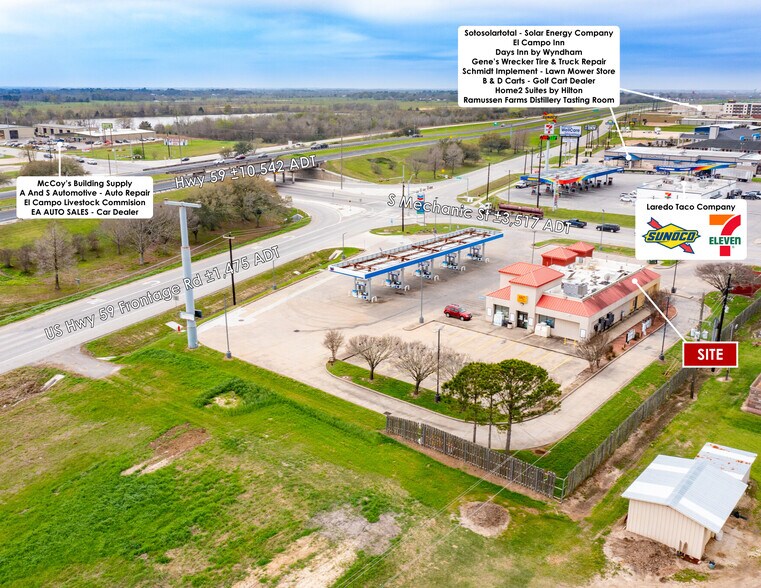 More Photos Of 1721 S Mechanic St, El Campo Fast Food For Lease