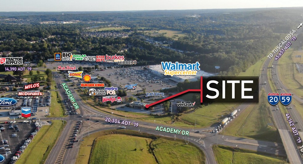 Primary Photo Of 804B Academy Dr, Bessemer Land For Lease