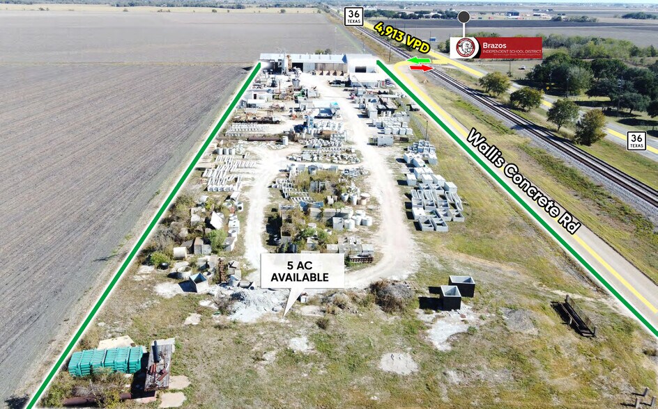 More Photos Of 646 Wallis Concrete Rd, Wallis Land For Sale