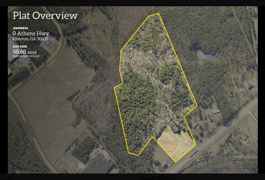 Primary Photo Of 1465 Athens Hwy, Elberton Land For Sale