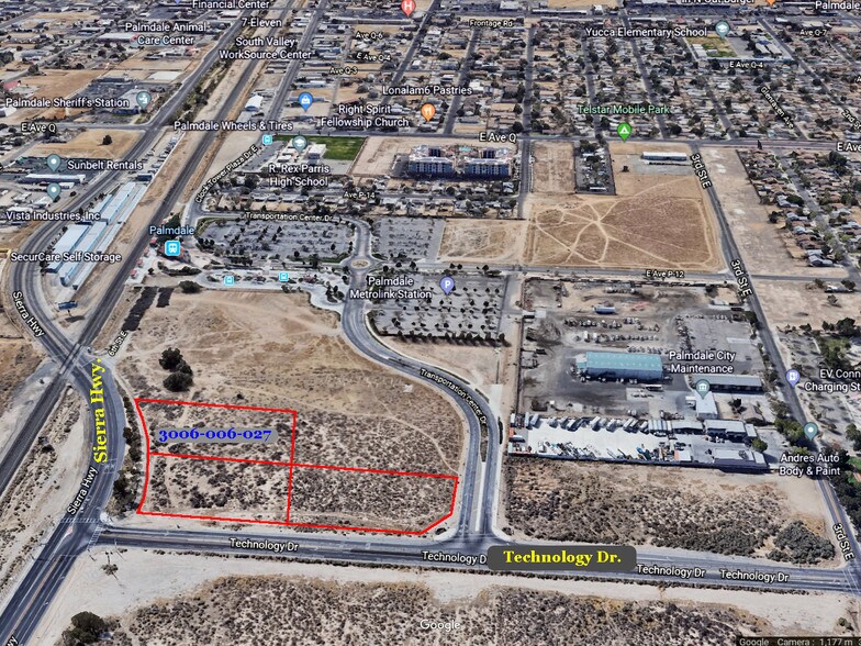 More Photos Of Sierra Hwy & P8, Palmdale Land For Sale