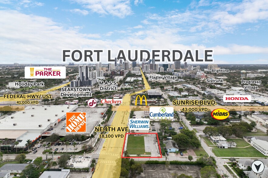 Primary Photo Of 1091 NE 4th Ave, Fort Lauderdale Land For Sale