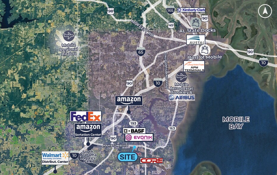 More Photos Of 4079 Hamilton Blvd, Theodore Land For Sale