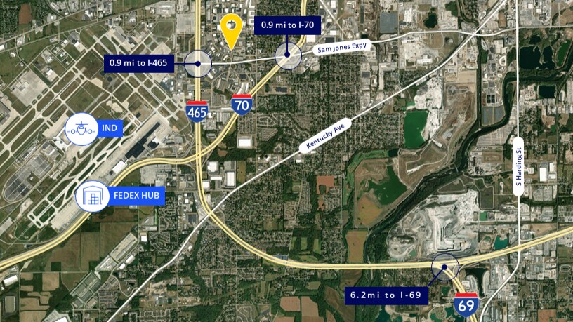 More Photos Of 2360 Distributors Dr, Indianapolis Service For Lease