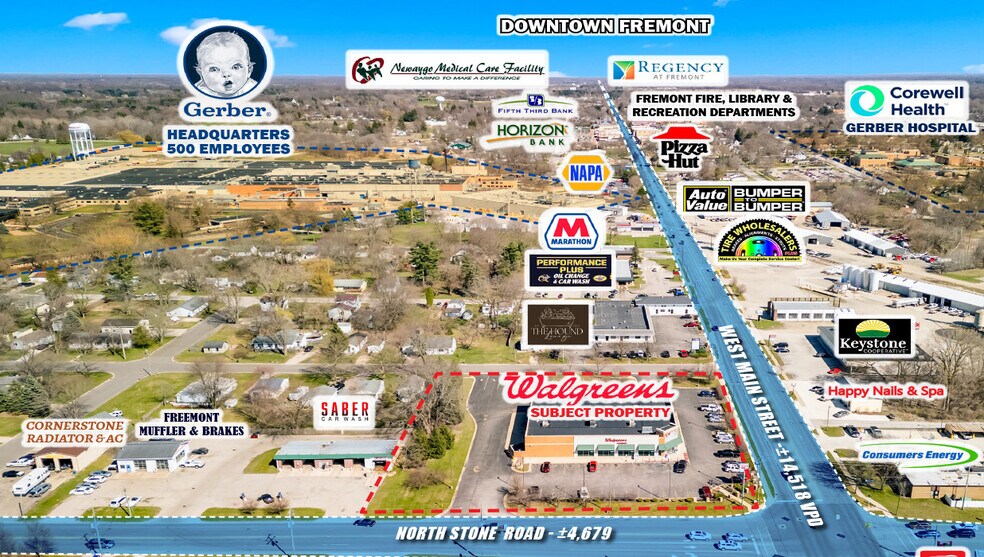 More Photos Of 819 W Main St, Fremont Drugstore For Sale