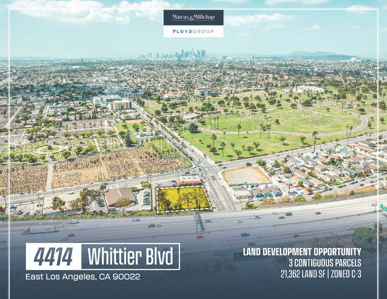 Primary Photo Of 4414 Whittier Blvd, Los Angeles Land For Sale