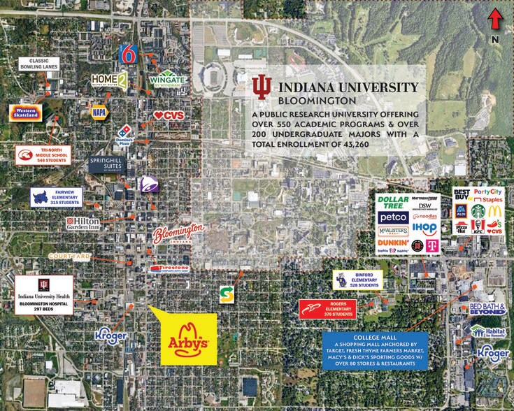 More Photos Of 535 S Walnut St, Bloomington Fast Food For Lease