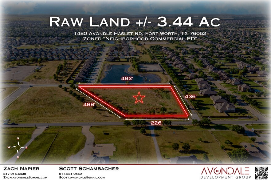 More Photos Of 1480 Avondale-Haslet rd, Haslet Land For Sale