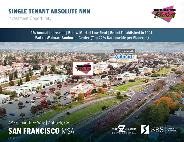 Primary Photo Of 4827 Lone Tree Way, Antioch Restaurant For Sale