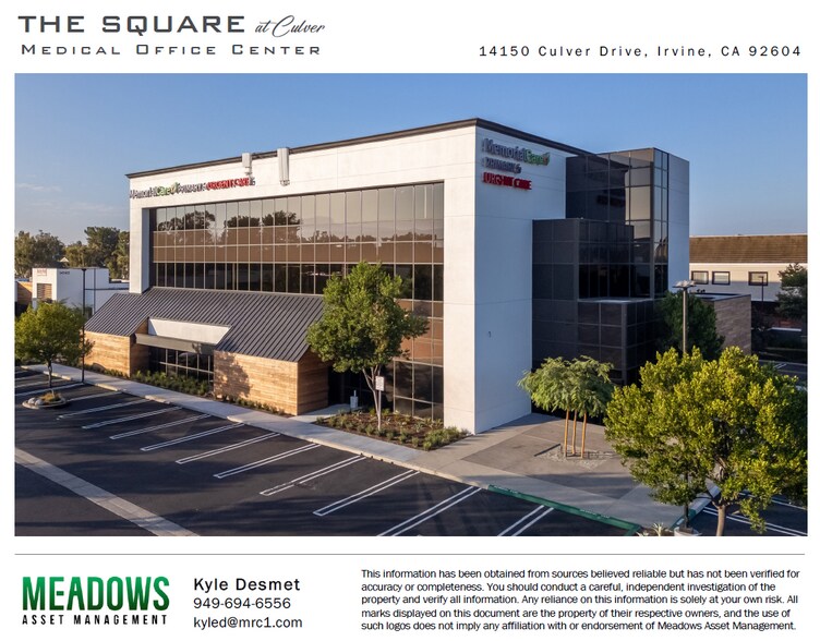 More Photos Of 14150 Culver Dr, Irvine Medical For Lease