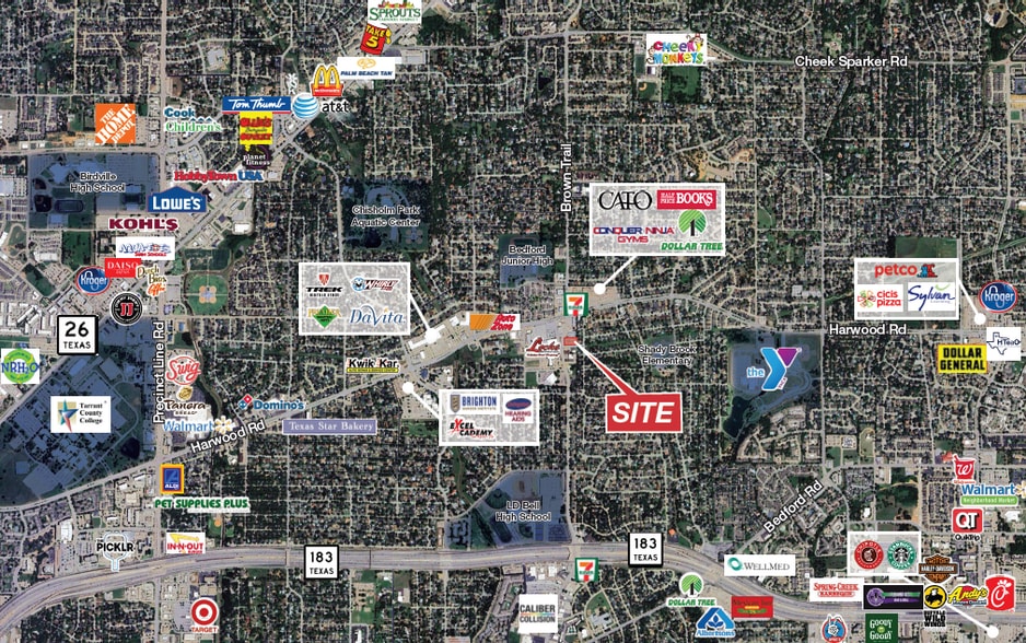 More Photos Of 2800 Brown Trl, Bedford Medical For Sale