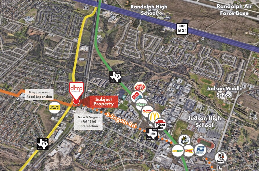 More Photos Of FM 1516 @ FM 1976, Converse Land For Sale