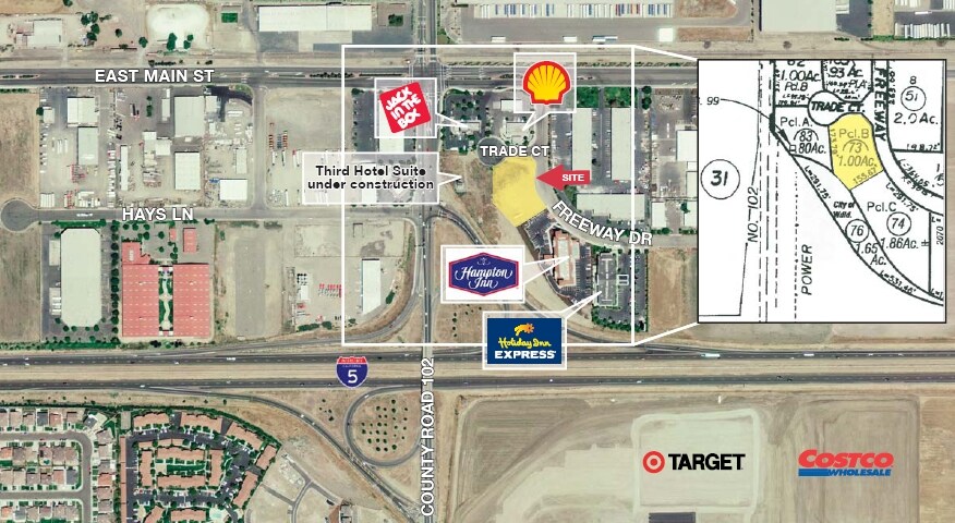 Primary Photo Of 2040 Trade Ct, Woodland Land For Sale