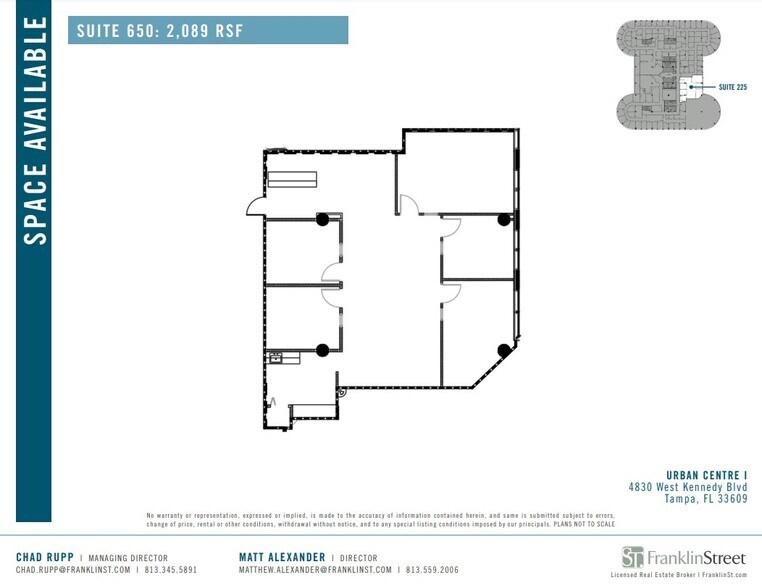 More Photos Of 4830 W Kennedy Blvd, Tampa Unknown For Lease