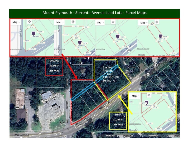 Primary Photo Of SR46-CR435 (Sorrento Ave & Niles St), Mount Plymouth Land For Sale