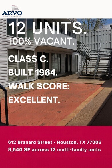 Primary Photo Of 612-618 Branard St, Houston Apartments For Sale