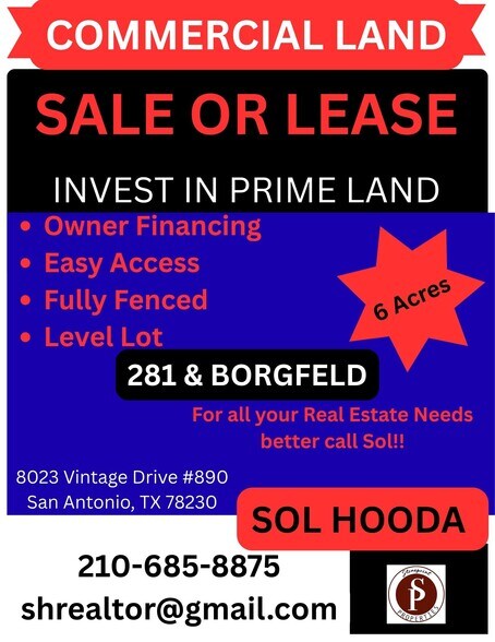 Primary Photo Of 28140 US Highway 281 N, San Antonio Land For Sale